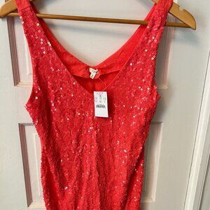 J.Crew NWT sequin tank size small